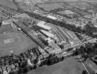 An aerial view of the EKCO site from the mid 80's