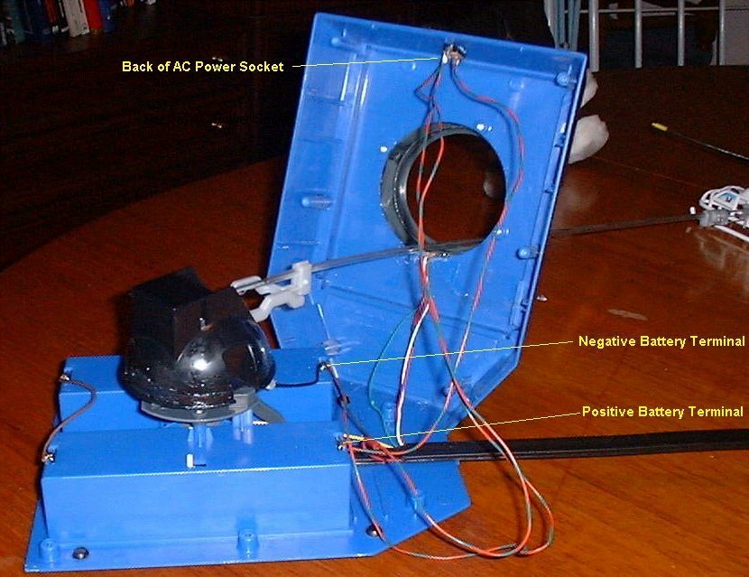 Wiring. Note: all new wires are RED/GREEN stripes.